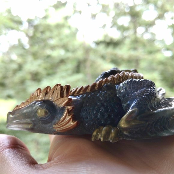 Dragon figure handmade - Picture 2 of 4